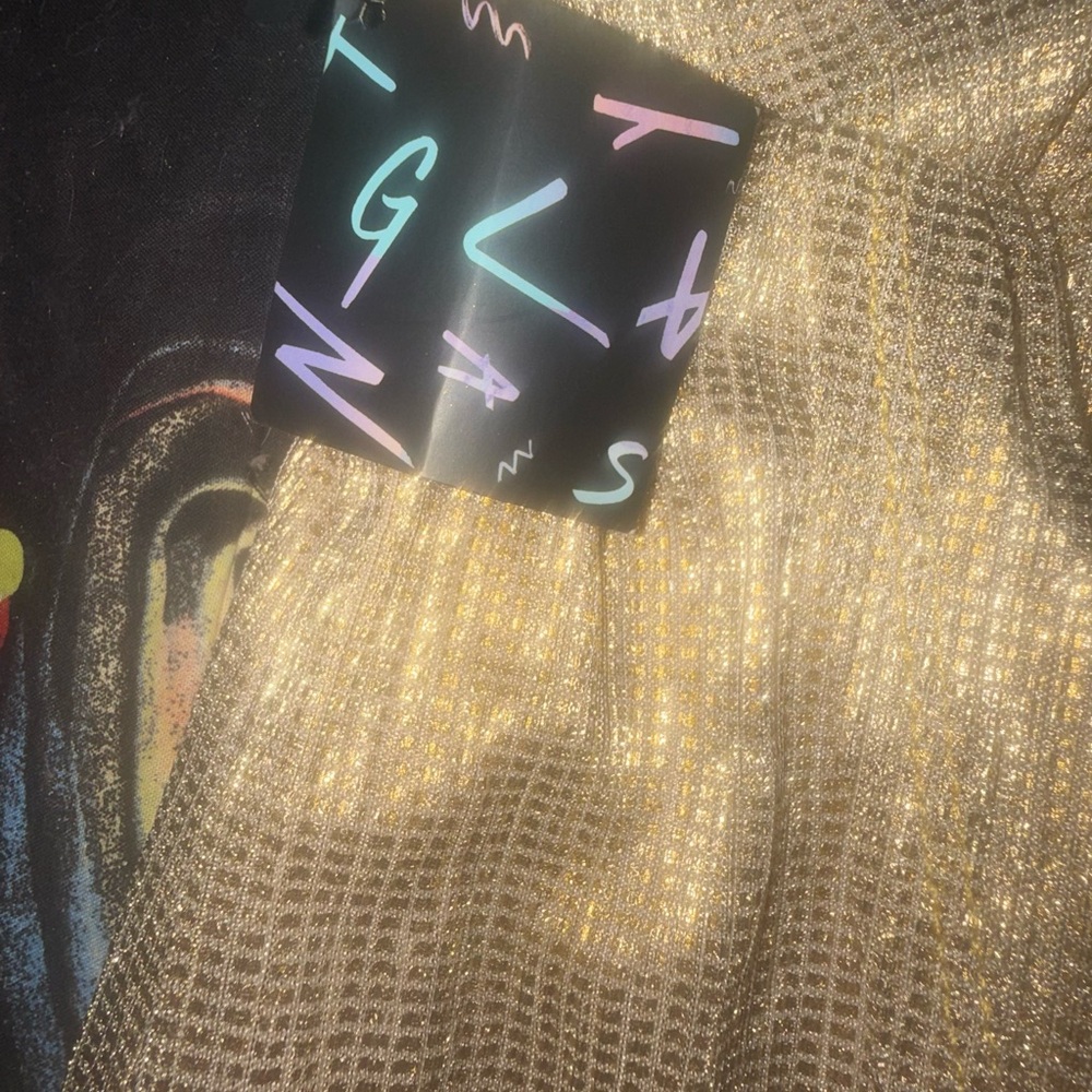 Nasty Gal Gold Dress
